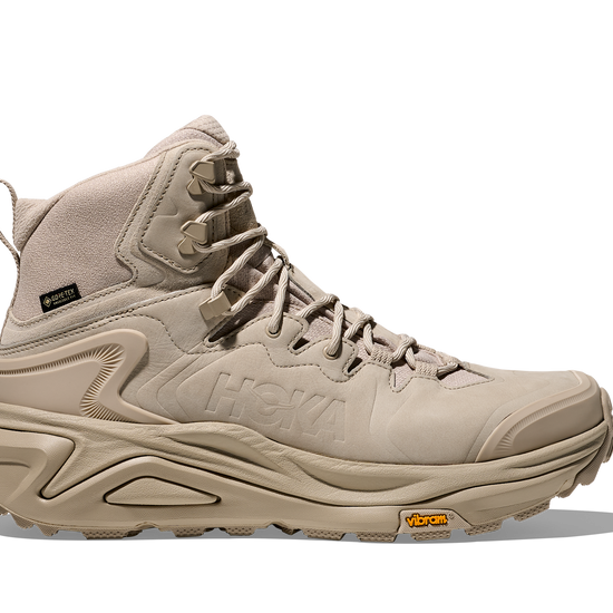 Women's Hoka Kaha 3 GTX Raw Linen/Oat Milk hero