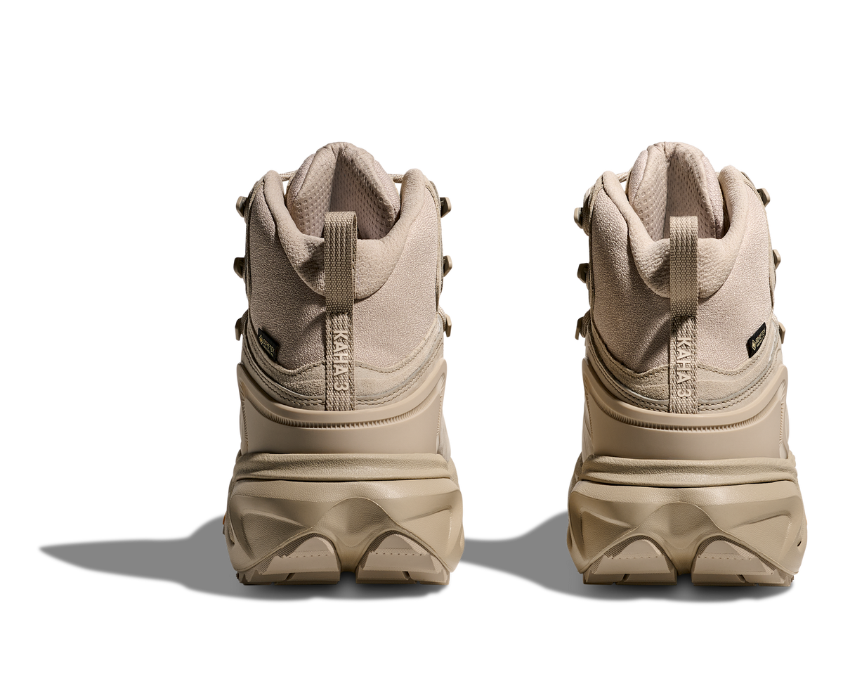 Women's Hoka Kaha 3 GTX Raw Linen/Oat Milk view 5