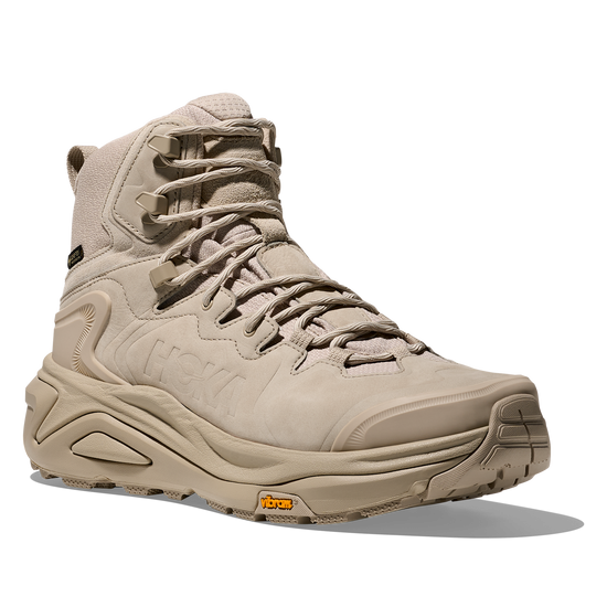 Women's Hoka Kaha 3 GTX Raw Linen/Oat Milk view 6