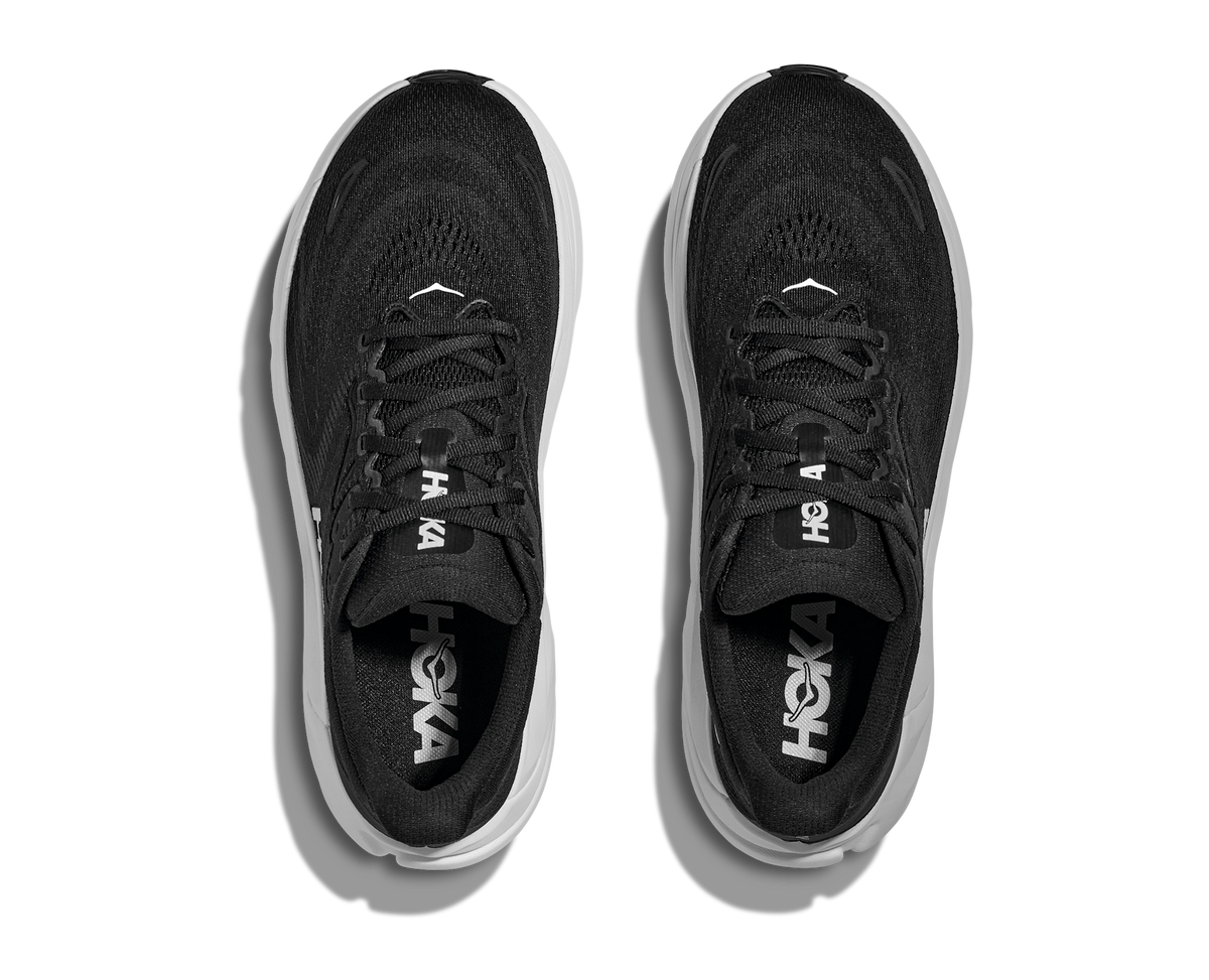 Men's Hoka Arahi 8 (Clearance) Black/White view 3