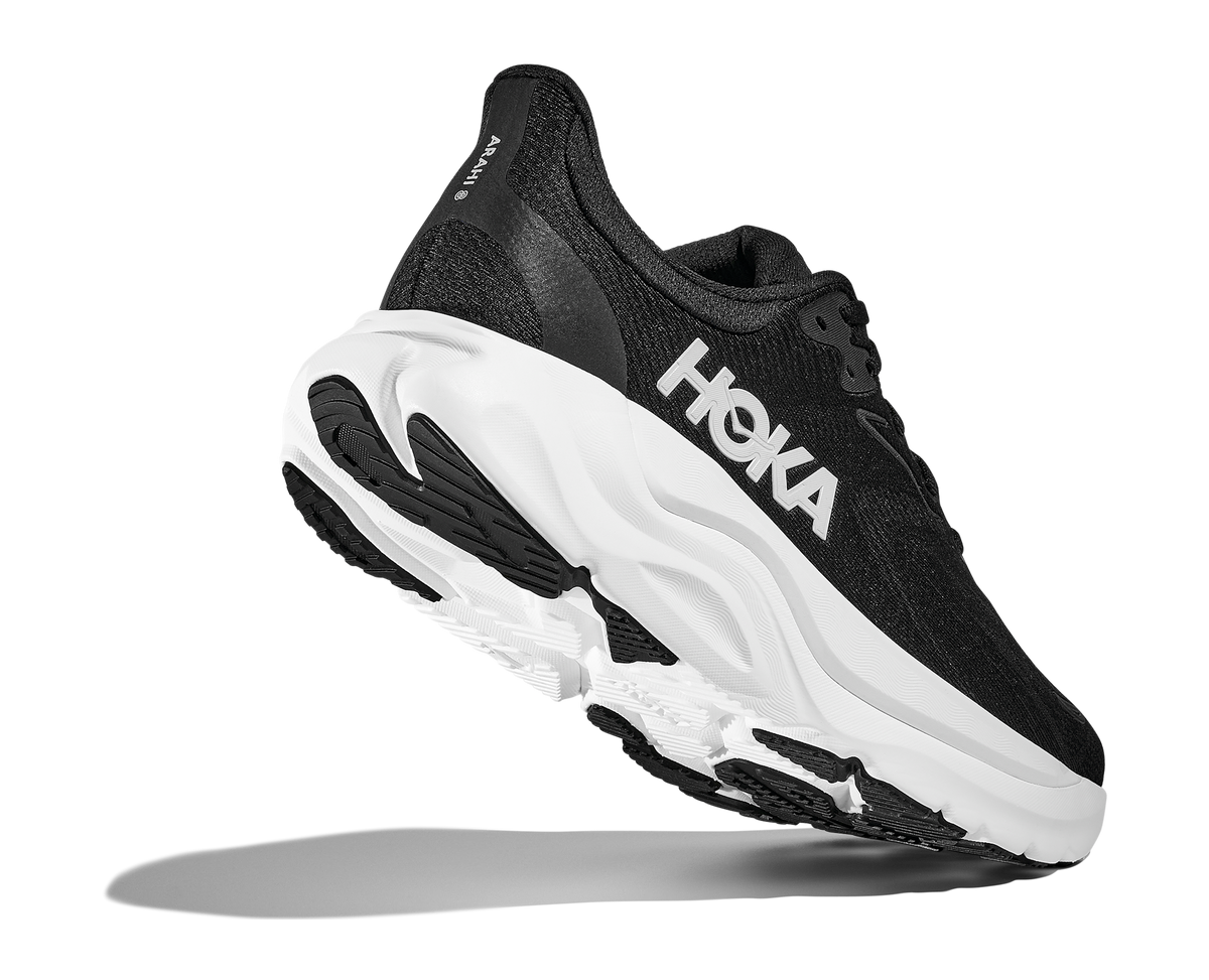 Men's Hoka Arahi 8 (Clearance) Black/White view 5