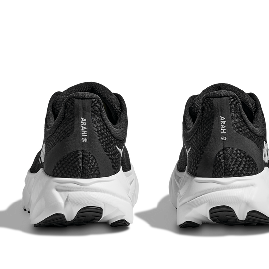 Men's Hoka Arahi 8 (Clearance) Black/White view 6