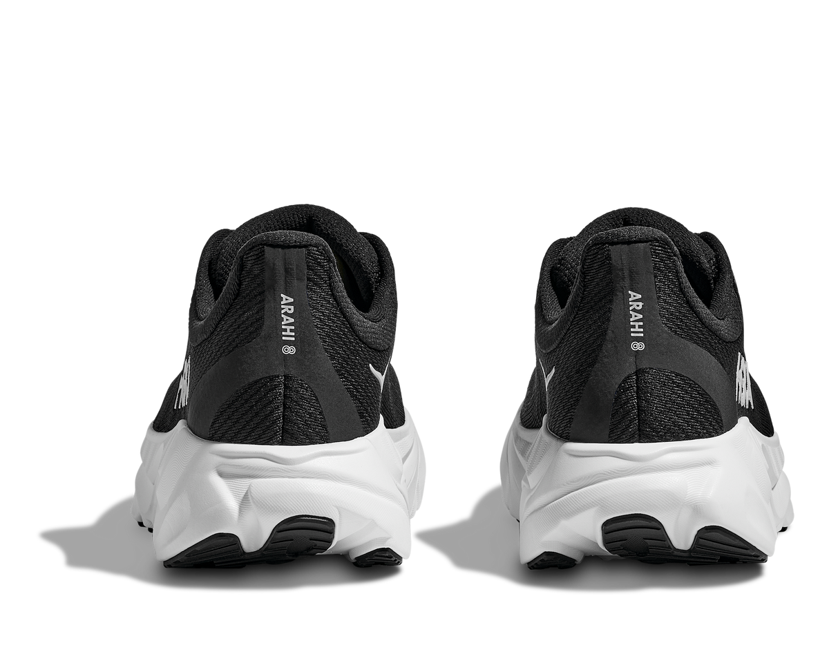 Men's Hoka Arahi 8 (Clearance) Black/White view 6