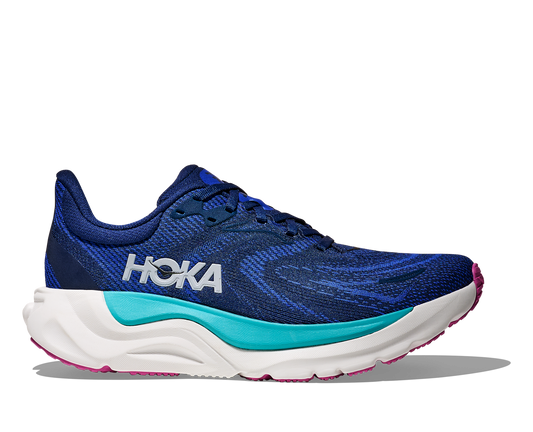 Women's Hoka Arahi 8 (Clearance) Midnight Blue/Ultramarine (FINAL SALE) hero