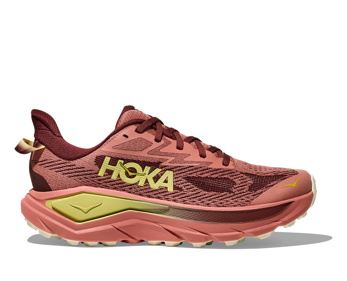 Women's Hoka Challenger 8 Blush/Dark Cedar hero
