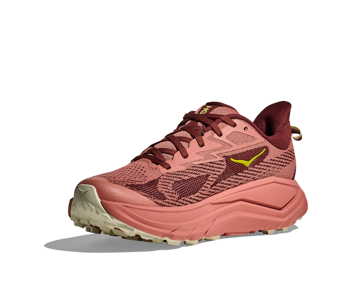 Women's Hoka Challenger 8 Blush/Dark Cedar view 3