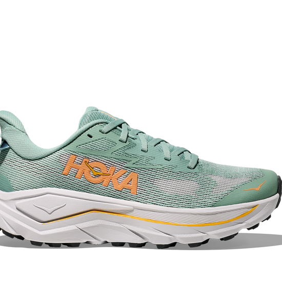 Women's Hoka Challenger 8 Jade/Cosmic Grey hero