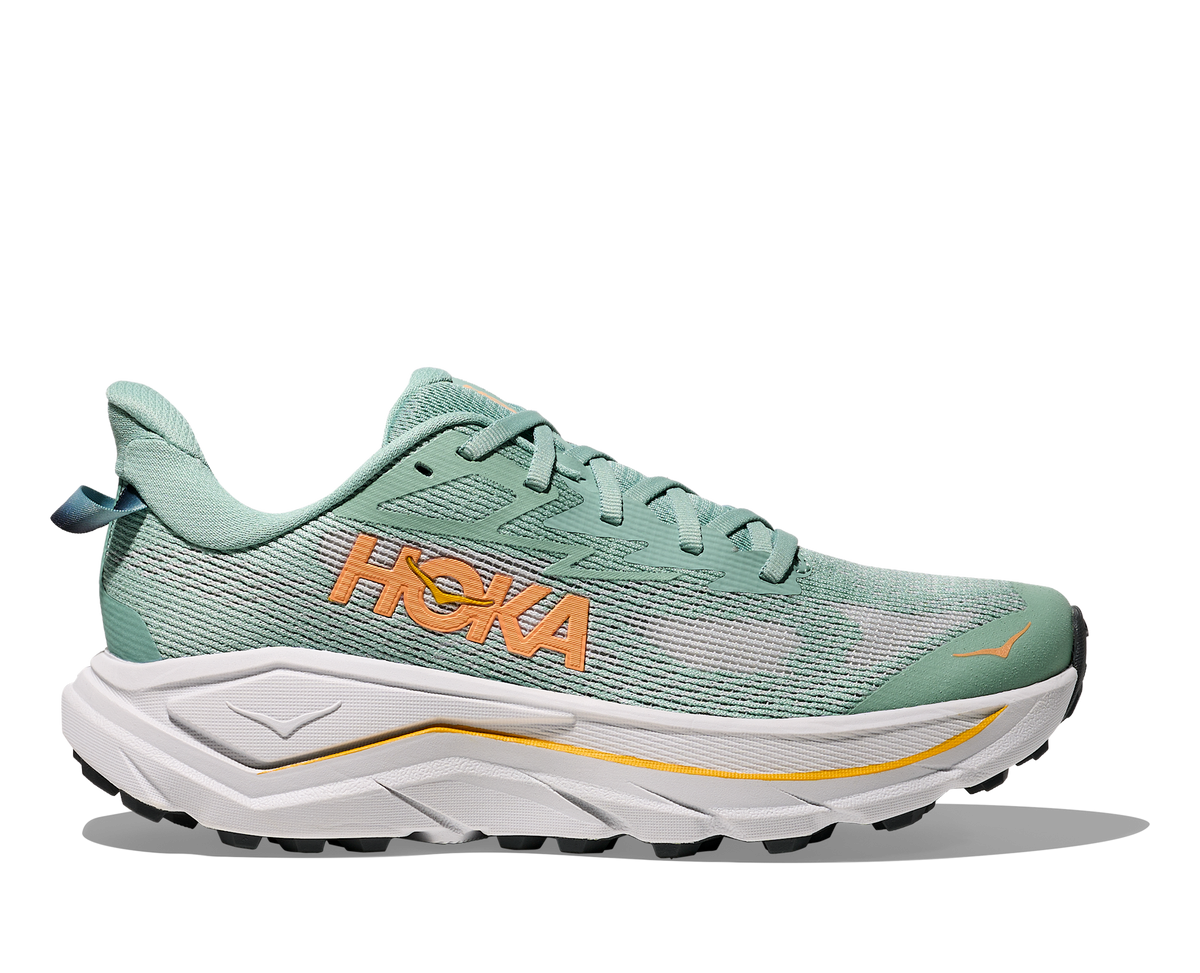 Women's Hoka Challenger 8 Jade/Cosmic Grey hero