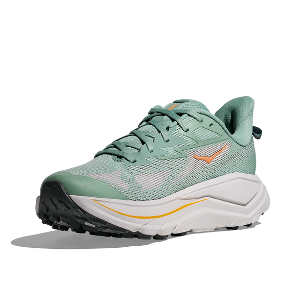 Women's Hoka Challenger 8 Jade/Cosmic Grey view 3