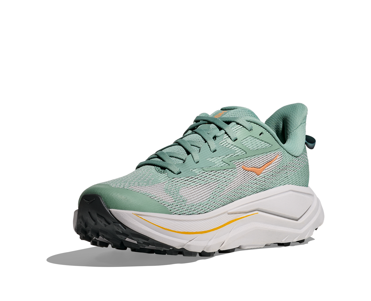 Women's Hoka Challenger 8 Jade/Cosmic Grey view 3