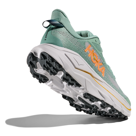 Women's Hoka Challenger 8 Jade/Cosmic Grey view 4