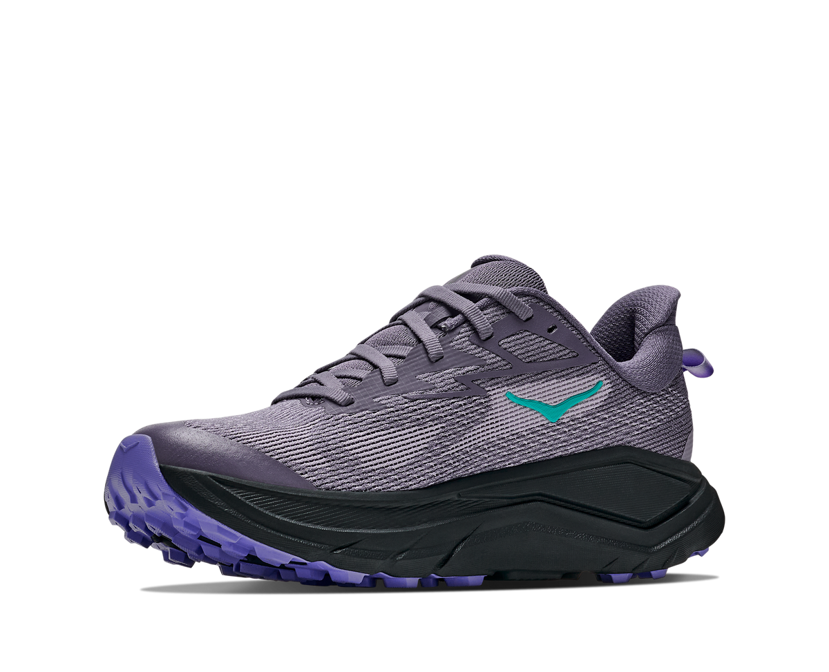 Women's Hoka Challenger 8 Purple Fog/ Black view 3