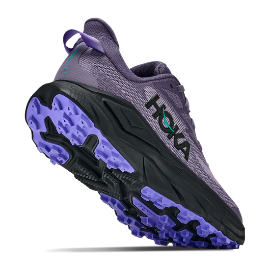 Women's Hoka Challenger 8 Purple Fog/ Black view 4
