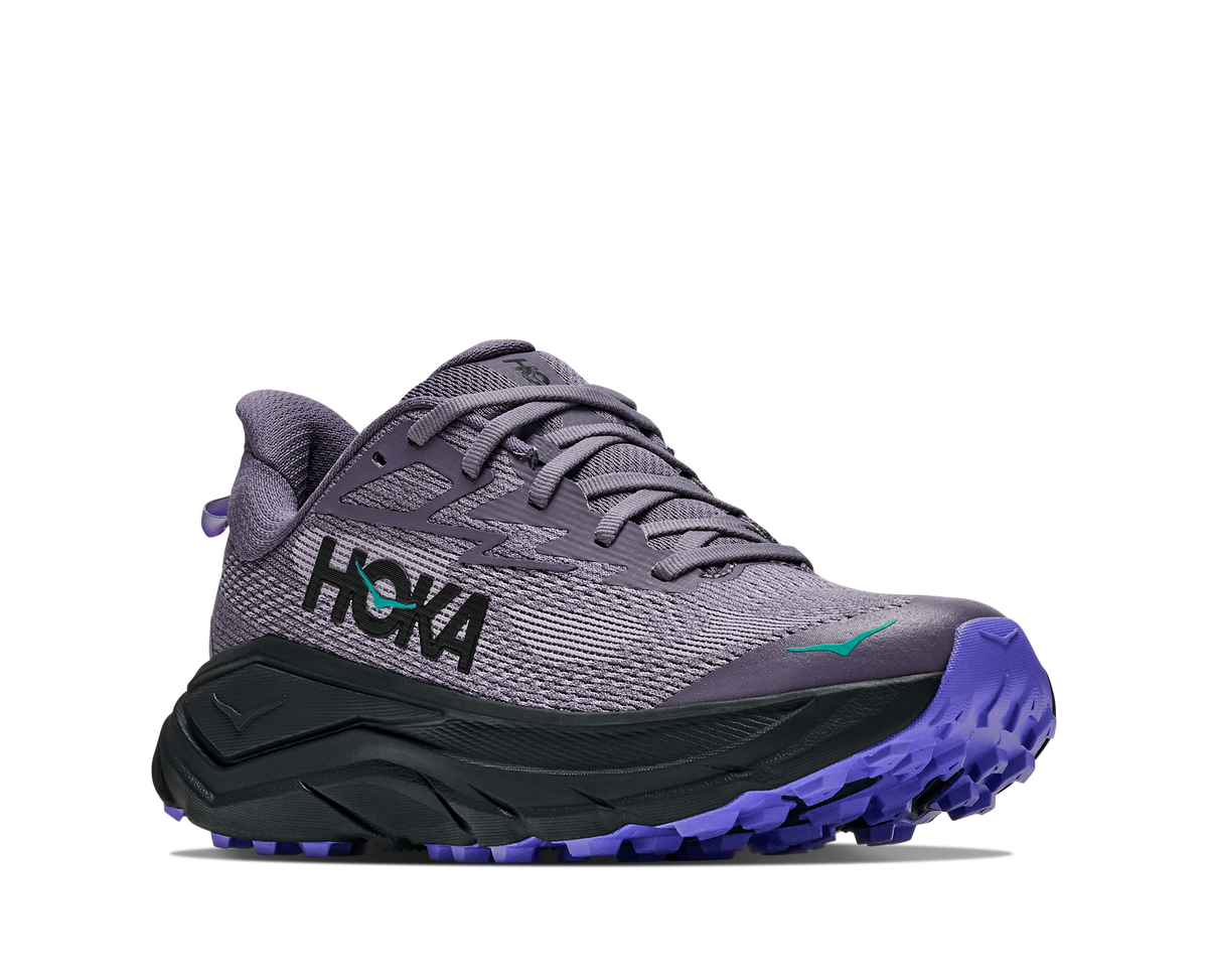 Women's Hoka Challenger 8 Purple Fog/ Black view 6