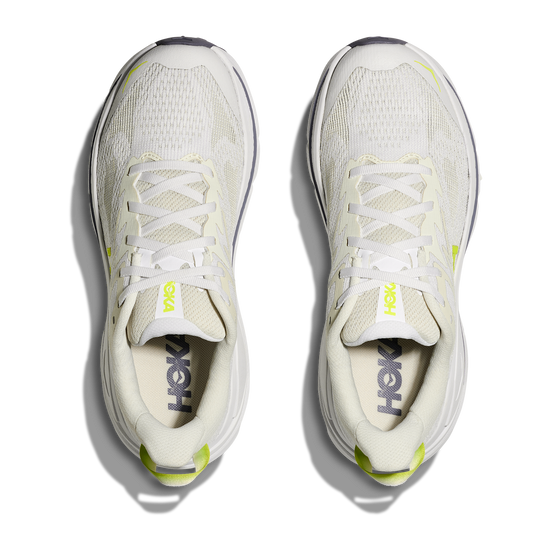 Women's Hoka Challenger 8 White/Neon Hoka Citrus view 2