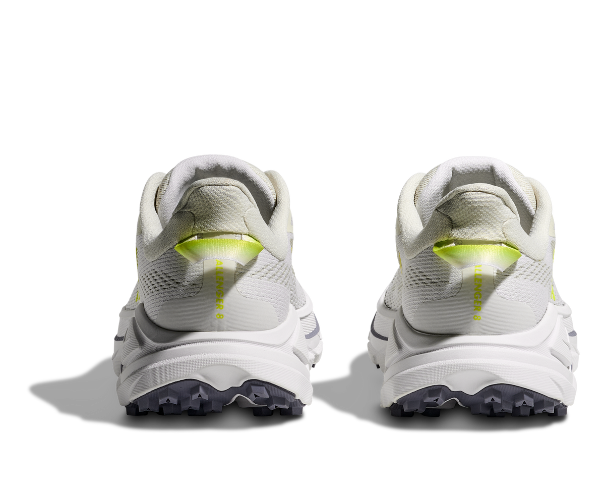 Women's Hoka Challenger 8 White/Neon Hoka Citrus view 5