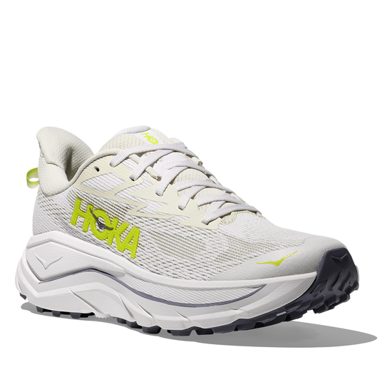 Women's Hoka Challenger 8 White/Neon Hoka Citrus view 6