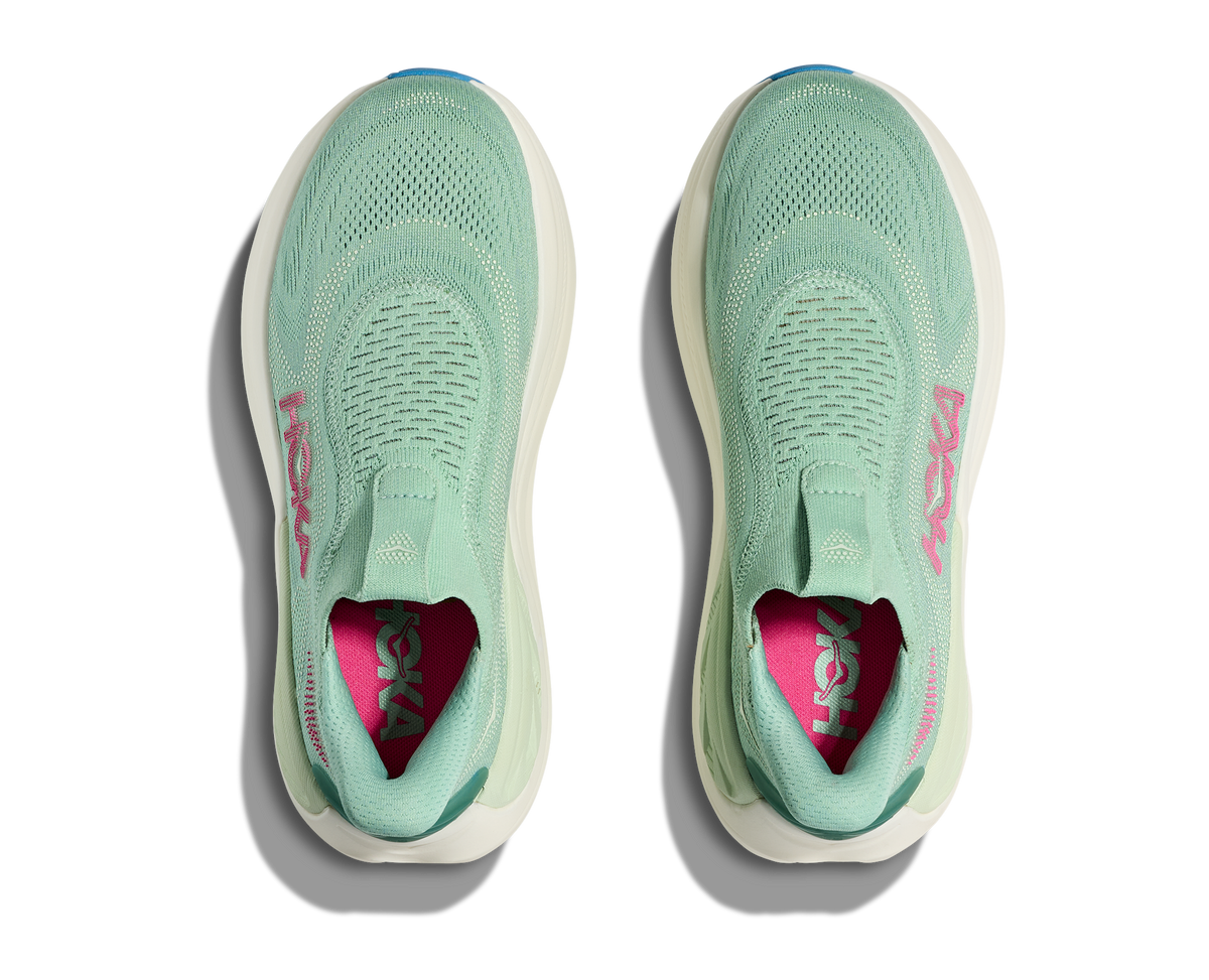 Women's Hoka Skyward Laceless Jadeite/Sea Glass view 2