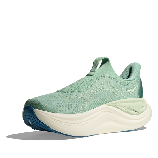 Women's Hoka Skyward Laceless Jadeite/Sea Glass view 3