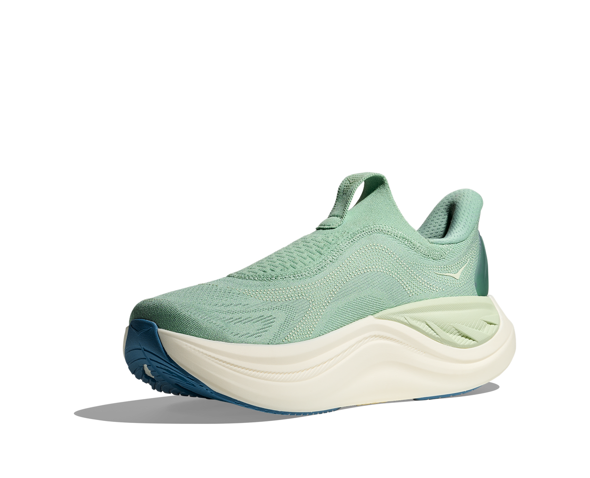 Women's Hoka Skyward Laceless Jadeite/Sea Glass view 3