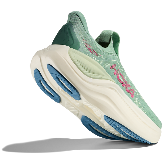 Women's Hoka Skyward Laceless Jadeite/Sea Glass view 4