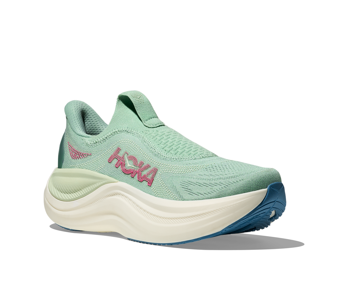 Women's Hoka Skyward Laceless Jadeite/Sea Glass view 6