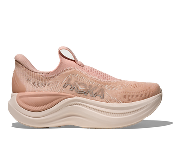 Women's Hoka Skyward Laceless Rose Latte/Rose Cream hero