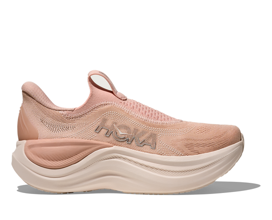 Women's Hoka Skyward Laceless Rose Latte/Rose Cream hero