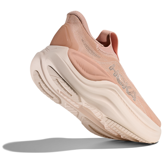 Women's Hoka Skyward Laceless Rose Latte/Rose Cream view 4
