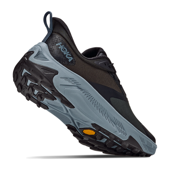 Men's Hoka Transport 2 Carbon Black/ Washed Blue view 4