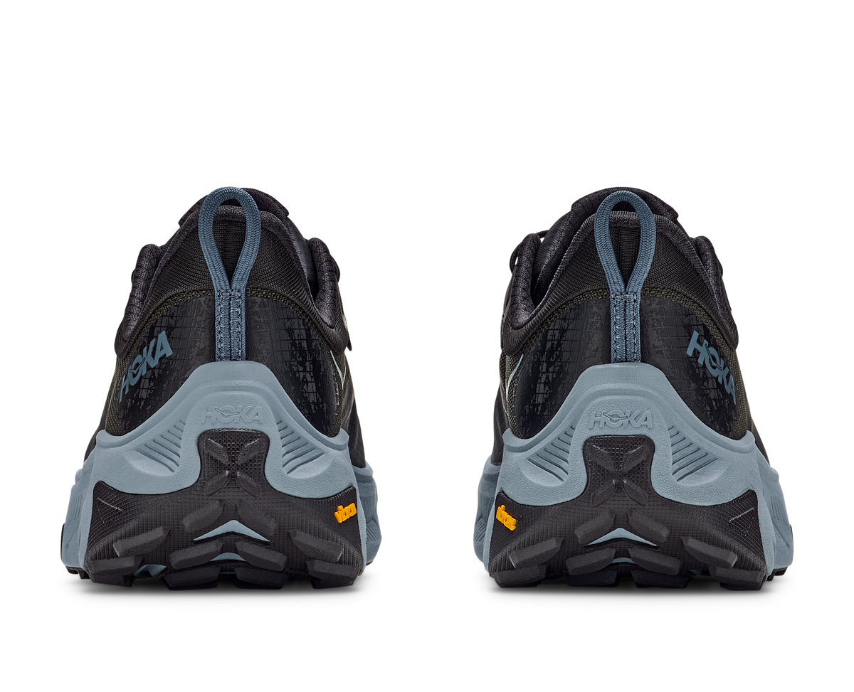 Men's Hoka Transport 2 Carbon Black/ Washed Blue view 5