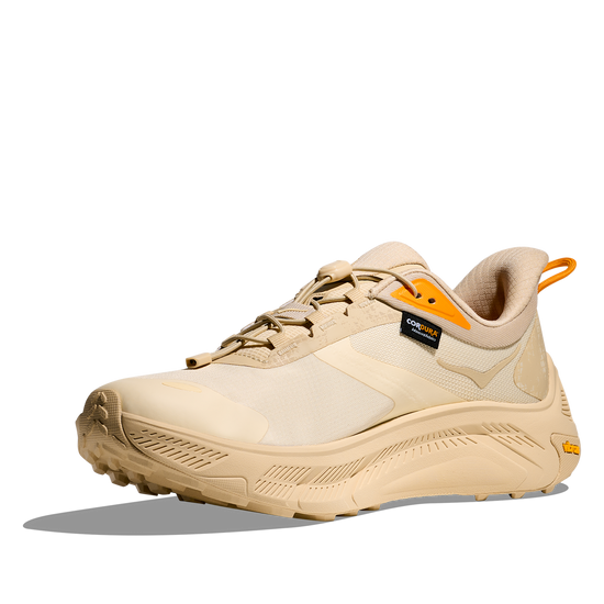 Men's Hoka Transport 2 Cream / Vintage Yellow view 3