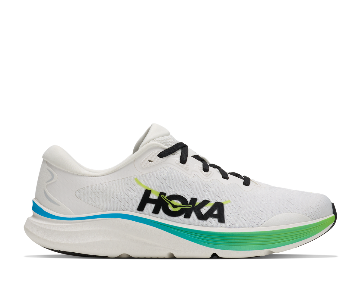Men's Hoka Solimar 2 White/Skyward Blue hero