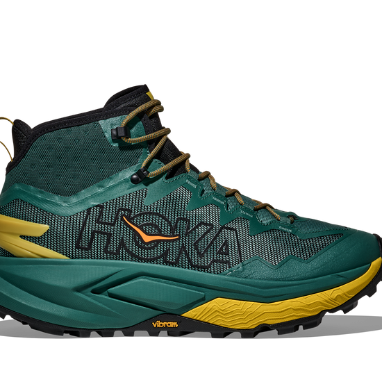 Men's Hoka Mafate Hike Thyme/Yellow Glow hero