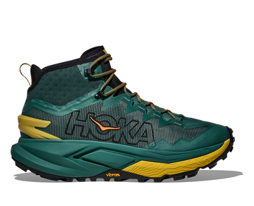 Men's Hoka Mafate Hike Thyme/Yellow Glow hero