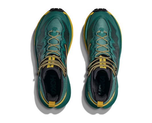 Men's Hoka Mafate Hike Thyme/Yellow Glow view 2