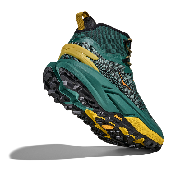 Men's Hoka Mafate Hike Thyme/Yellow Glow view 4