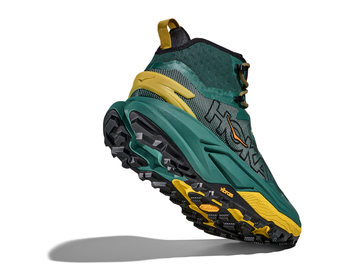 Men's Hoka Mafate Hike Thyme/Yellow Glow view 4