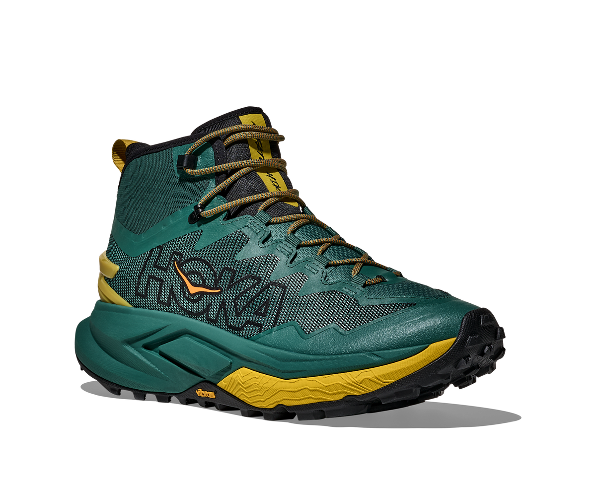 Men's Hoka Mafate Hike Thyme/Yellow Glow view 6