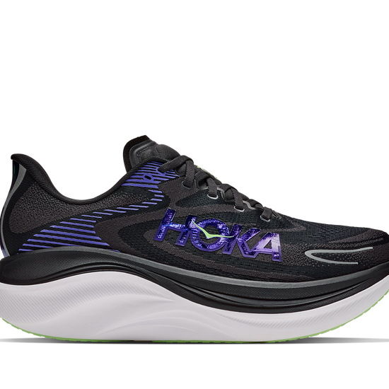Men's Hoka Skyward X 2 Carbon Black/ Neon Nebula hero
