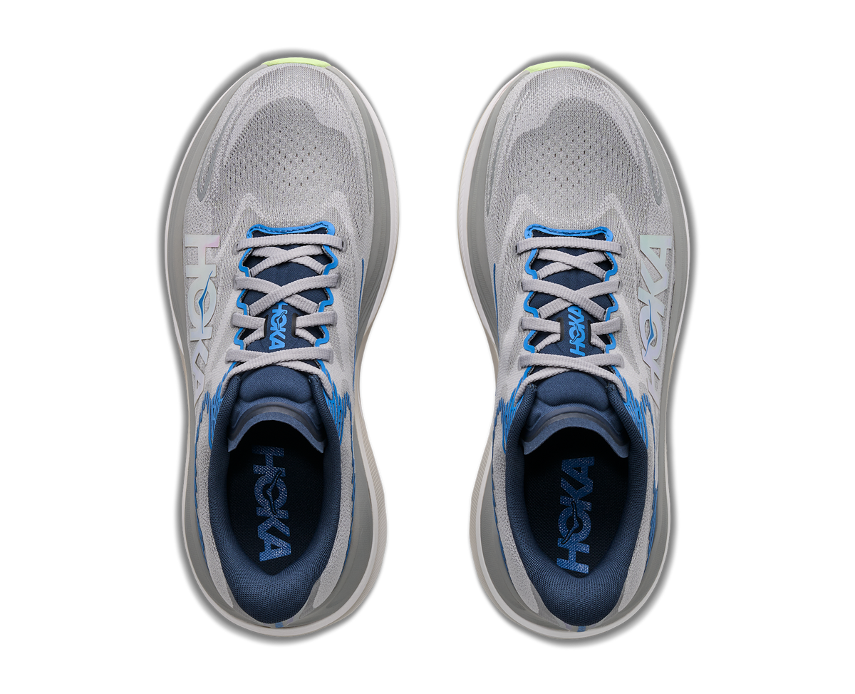 Men's Hoka Skyward X 2 Stellar Grey/Varsity Navy view 2