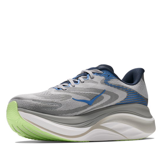 Men's Hoka Skyward X 2 Stellar Grey/Varsity Navy view 3