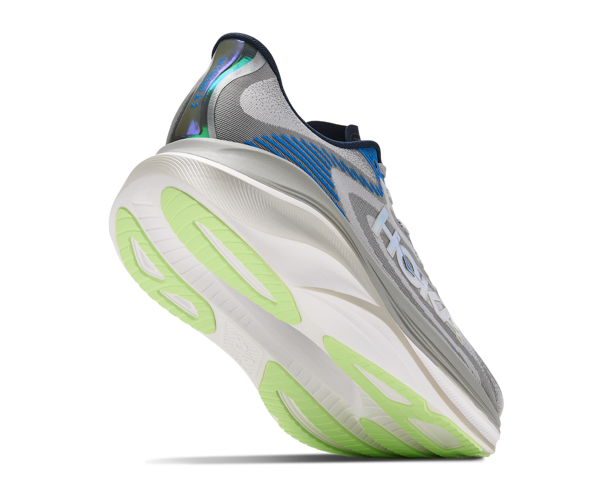 Men's Hoka Skyward X 2 Stellar Grey/Varsity Navy view 4