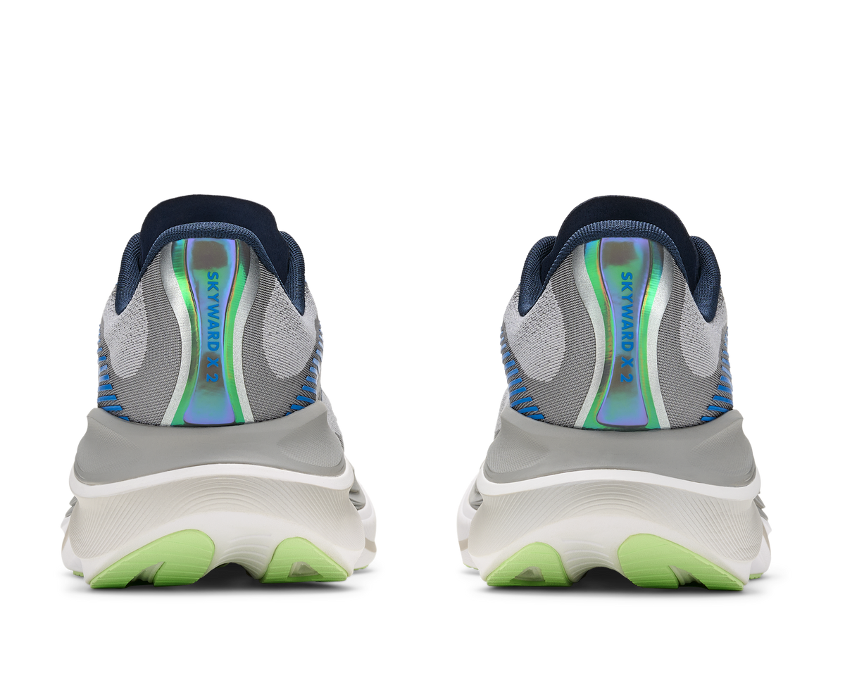 Men's Hoka Skyward X 2 Stellar Grey/Varsity Navy view 5