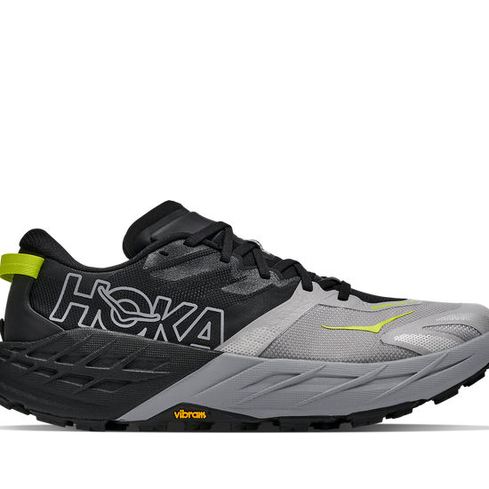 Men's Hoka Speedgoat 7 Black/Stellar Grey hero