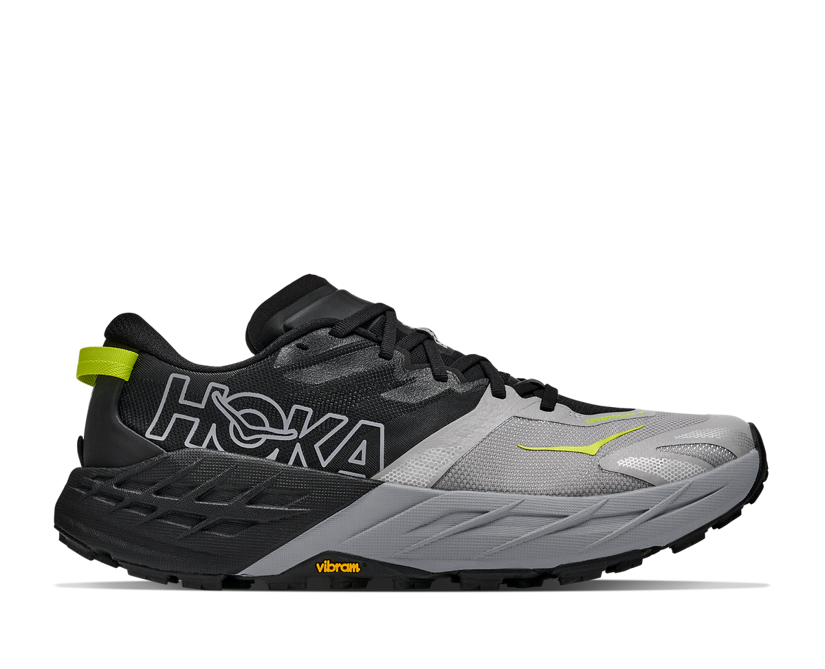 Men's Hoka Speedgoat 7 Black/Stellar Grey hero
