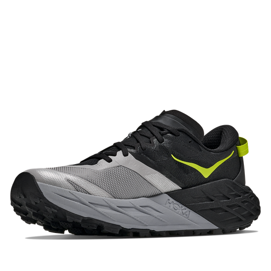 Men's Hoka Speedgoat 7 Black/Stellar Grey view 3