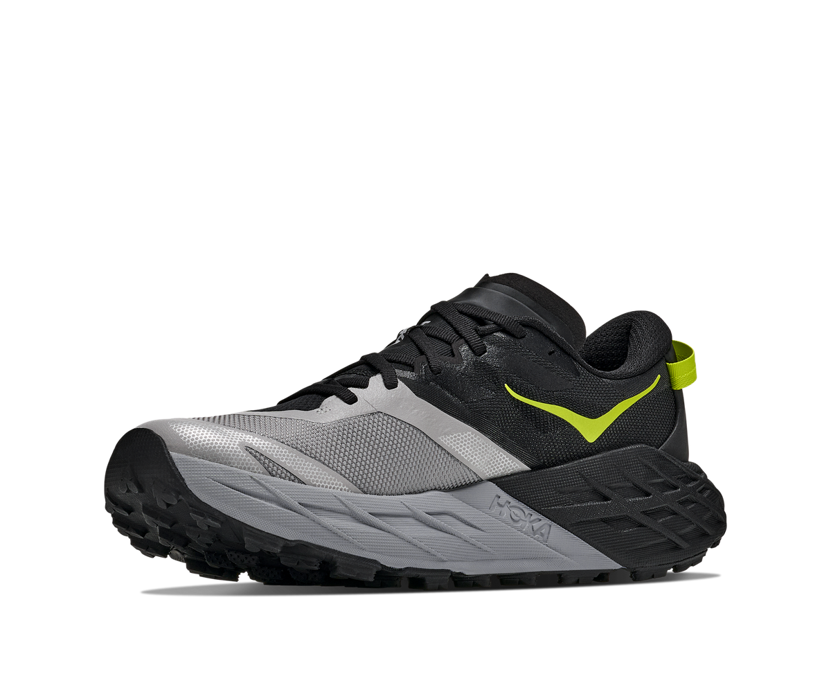 Men's Hoka Speedgoat 7 Black/Stellar Grey view 3