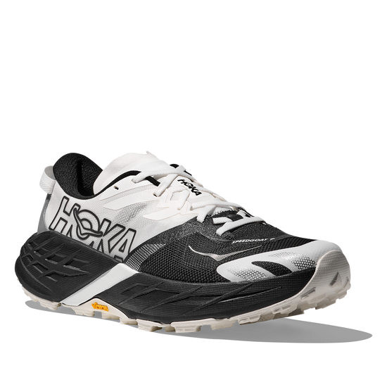 Men's Hoka Speedgoat 7 Black / White view 6