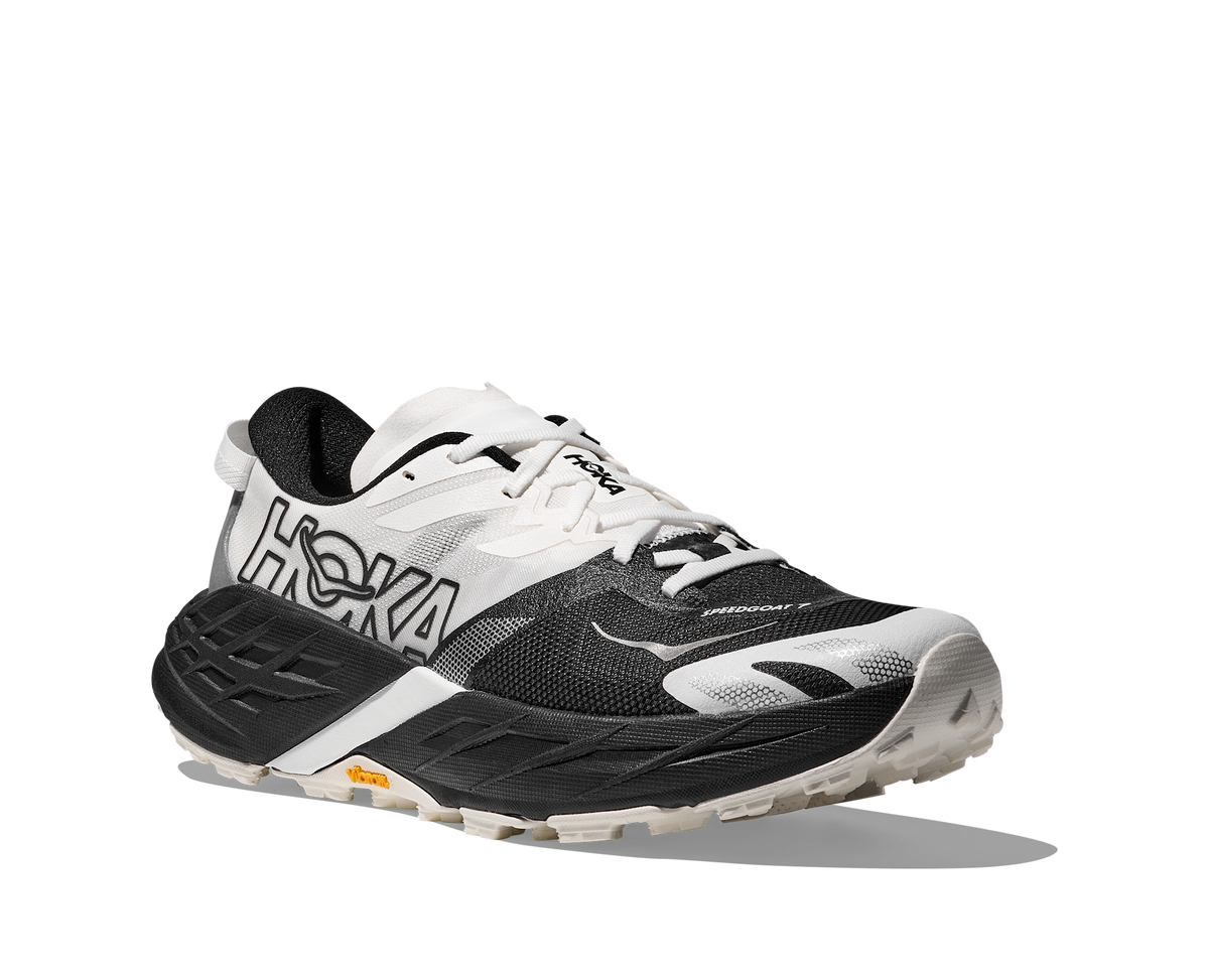 Men's Hoka Speedgoat 7 Black / White view 6